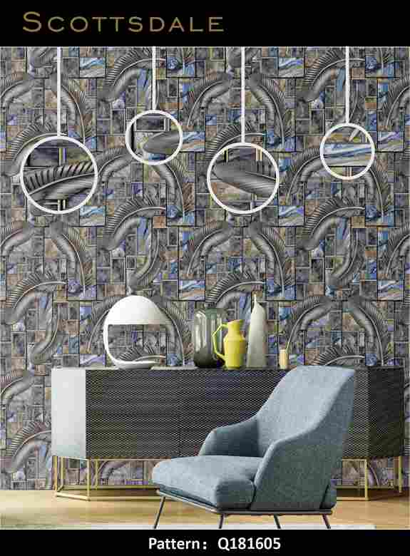 Scotts Dale Pattern : Q181605 Gray color feather Dimension Design Premium 3d Wallpaper in Hyderabad for walls vision reflection Interiorage-0080_11zon (1)