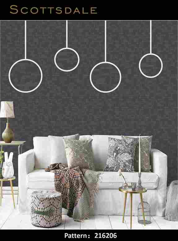 Scotts Dale Pattern : Q181605 Classic Gray Color Dimension Design Premium 3d Wallpaper in Hyderabad for walls vision reflection Interiorage