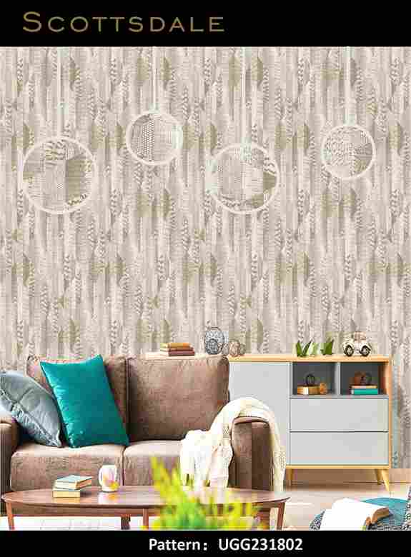 Scotts Dale Pattern : Q181607 Chocolate wooden color Design Premium 3d Wallpaper in Hyderabad for walls vision reflection Interiorage